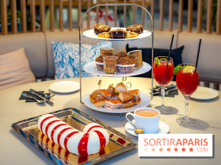 Le tea time de Noël et d'hiver du Printemps Haussmann 2025 - 2026 photos - A7C03232