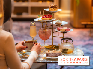 Le tea time Emily in Paris de l'Hôtel du Louvre - A7C04038