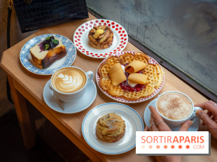 Bonne Montmartre, le coffee shop Norvégien Paris 18e - gaufre