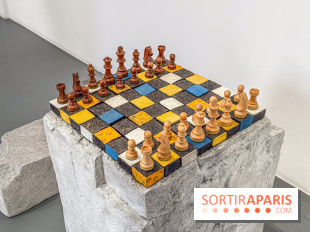Exposition Un Siècle d'Echecs à la Galerie Perrotin