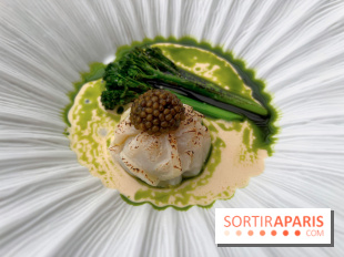 La Véranda, La Réserve Hôtel & Spa - Raviole de Saint-Jacques, caviar