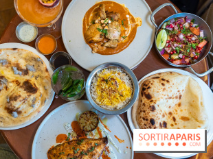 Andaaz restaurant indien Paris 17e - table