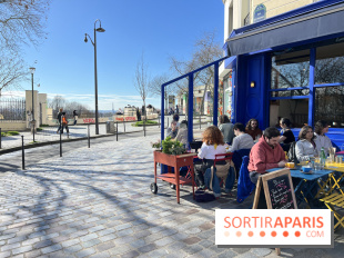 Moncœur Belleville - Terrasse vue Paris