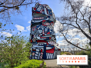 La Tour aux Figures de Jean Dubuffet - Hauts-de-Seine