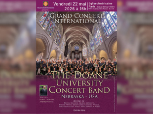 Un vent d’Amérique à Paris : le Doane University Concert Band en concert à l’American Church