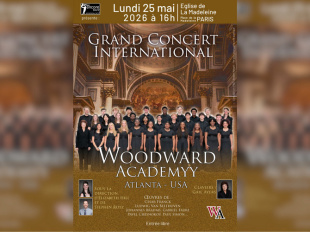 Les jeunes voix américaines de Woodward Academy en concert à Paris