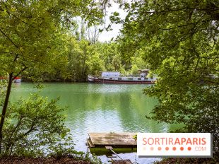 La guinguette de la pointe sauvage en bord de Marne à Vaires-sur-Marne en Seine-et-Marne