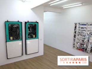 Vhils : nos photos de son exposition à la galerie Danysz à Paris - Seth Expo 12