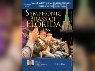 Le Symphonic Brass of Florida en concert à l'Église américaine