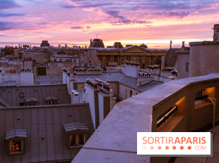 Le rooftop climatisé du Langosteria et sa terrasse à la vue sur Paris