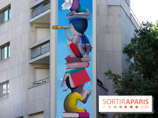 Seth, nos photos de sa nouvelle fresque monumentale à admirer dans le 19e à Paris - Seth 8