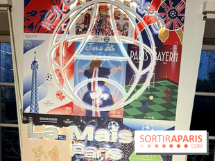 Ici C’est Paris La Maison : installation artistique du pop-up PSG