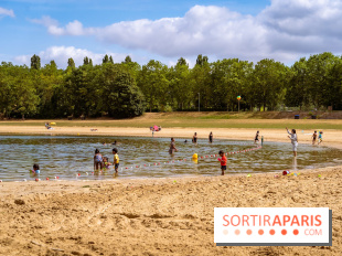 Île de loisirs du Val de Seine dans les Yvelines, plage, baignade et activités - photos