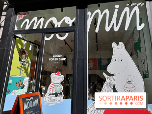 Moomin pop-up shop à Paris, nos photos