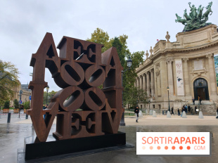 Art Basel 2026 : Robert Indiana installe un Love Wall sur la place Clémenceau à Paris