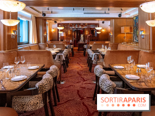 Doobie's : salle de restaurant aux banquettes et tables dressées
