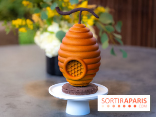 L'oeuf de Pâques Ruche du Mandarin Oriental Paris 2026 par Julien Dugourd