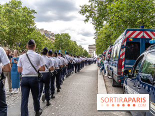 14 juillet, 7000 gendarmes et policiers mobilisés pour la Coupe du Monde et le defilé