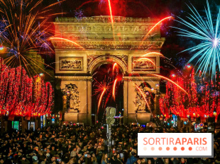 Nouvel an 2020 sur les Champs Élysées : spectacle et feu d'artifice sur l'Arc de Triomphe