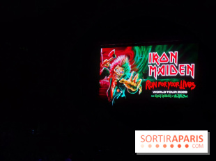 Iron Maiden à Paris La Défense Arena : une coupure d'électricité perturbe le concert
