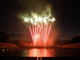 Feu d'artifice du 14 juillet 2016 à Guyancourt