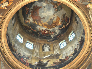 Cette chapelle discrète du 6e arrondissement de Paris cache un somptueux décor baroque italien
