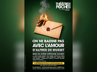 On ne badine pas avec l'amour d'Alfred de Musset au Théâtre de Poche Montparnasse
