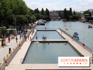 La baignade Bassin de la Villette