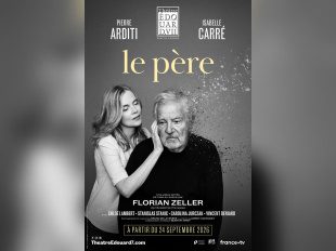 Le Père, Florian Zeller avec Pierre Arditi à Édouard VII