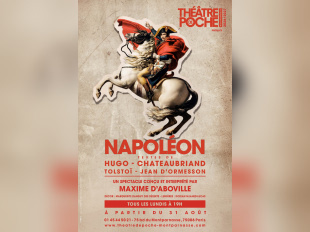 Napoléon, Maxime d’Aboville au Poche-Montparnasse