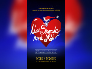 Une Seconde avant Noël : comédie musicale aux Folies Bergère en décembre 2026
