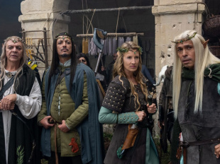 Le Roi du Game : Eric Judor, Marc Labreche, Hafid F. Benamar, Alexandra Lamy