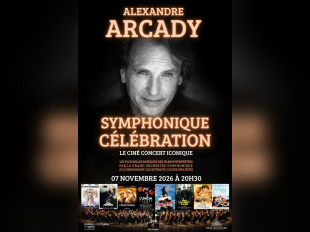 Alexandre Arcady : un ciné-concert symphonique au Palais des Congrès le 7 novembre
