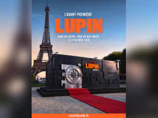 Lupin : une avant-première dans un coffre-fort à Paris