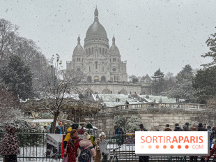 La Neige à Paris - Montmartre