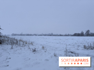 La Neige à Paris - village ile de france