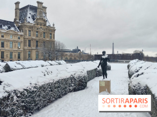 La Neige à Paris - Jardin des Tuileries