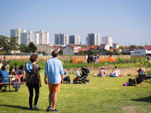 Réouverture de la ferme urbaine Zone Sensible à Saint-Denis