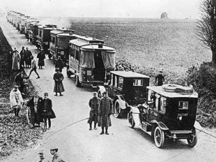 Éphéméride du 7 septembre à Paris : La réquisition des taxis parisiens, les "taxis de la Marne"