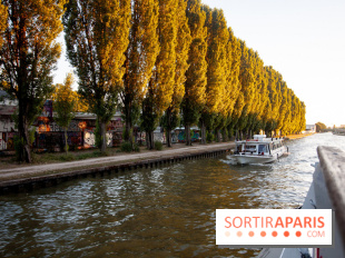 Croisière sur le canal de l'Ourcq