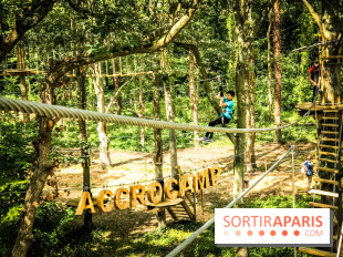 AccroCamp, l'accrobranche des Boucles de Seine