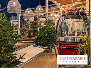 Polpo Nord : terrasse d'hiver gourmande avec télécabines et piste de curling en bord de Seine