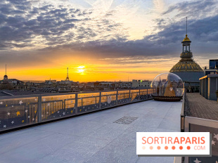 Noël 2025 au Printemps Haussmann : une patinoire gratuite au sommet du grand magasin - réservations