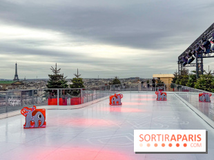 Noël 2025 aux Galeries Lafayette Haussmann : une patinoire éphémère sur les toits de Paris - dates