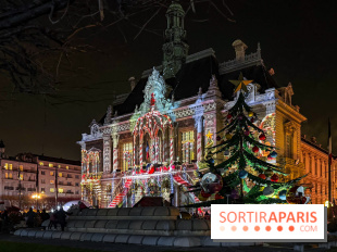 Noël 2025 à Levallois-Perret (92) : spectacle son & lumière gratuit sur l'Hôtel de Ville - les dates