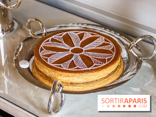 Amande, Vanille & Praliné Spéculoos la galette des rois 2026 de Matthieu Carlin à l'Hôtel de Crillon