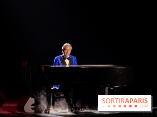 Andrea Bocelli en concert à l'Accor Arena de Paris en avril 2026