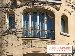 Cette célèbre maison de luxe est sur les Champs-Élysées depuis 1914 et sa première façade existe encore