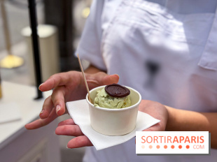 Une célèbre maison de mode propose des glaces italiennes gratuites sur une terrasse à Paris - notre avis