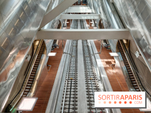 visuel Paris - Transport - Quai de RER - RER E